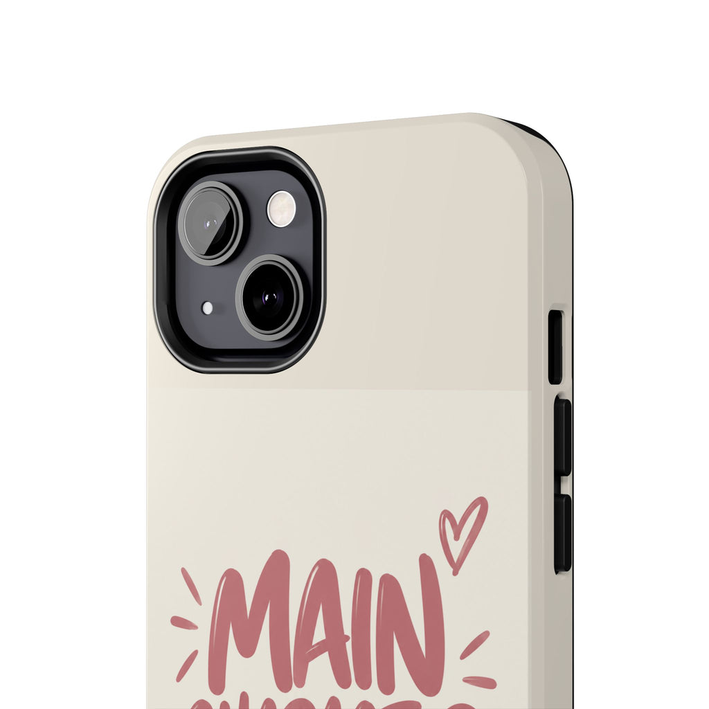 Main Character Off Duty — Gen Z Lifestyle Tough Phone Case