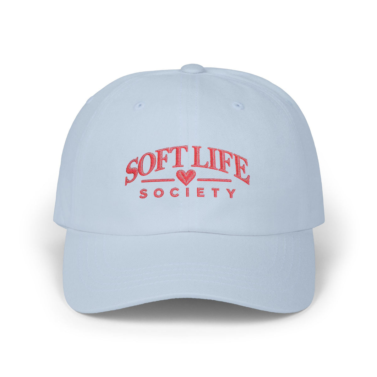 Soft Life Society — Embroidered Classic Dad Cap