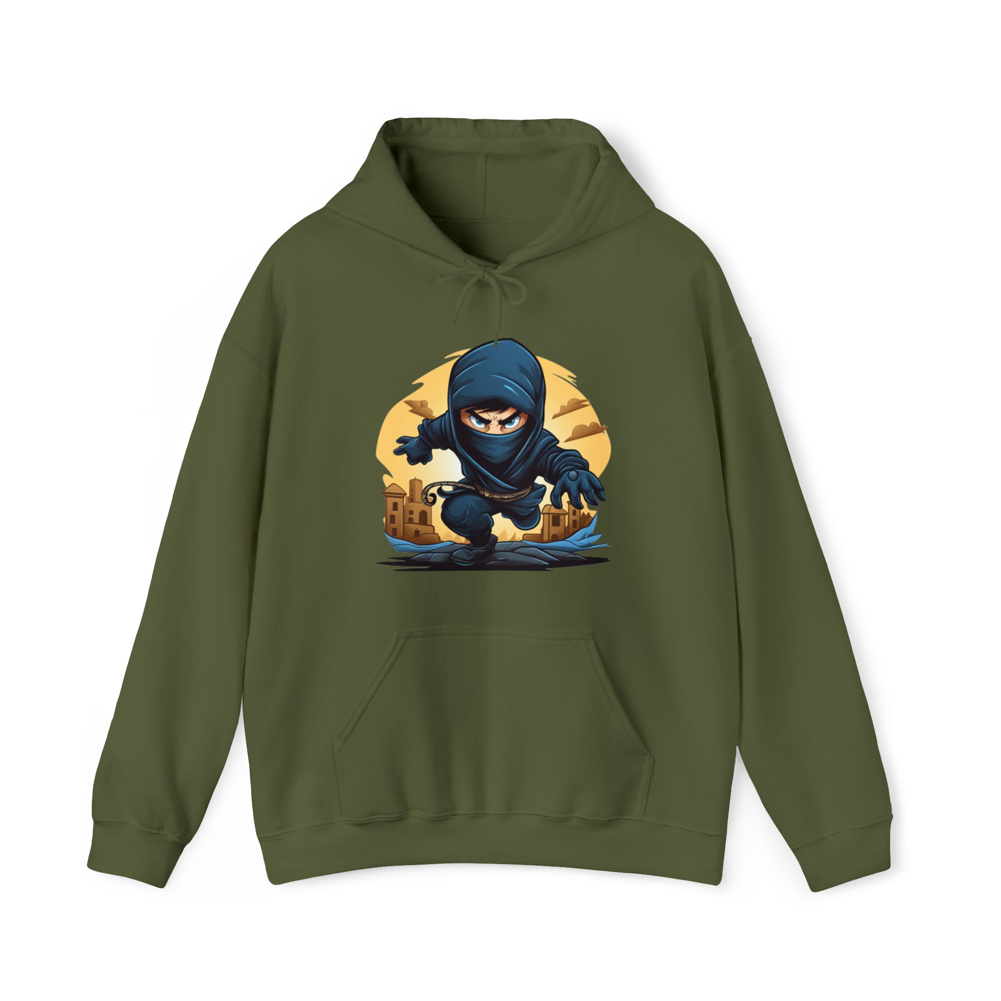 Ninja Unisex Heavy Blend™ Hooded Sweatshirt