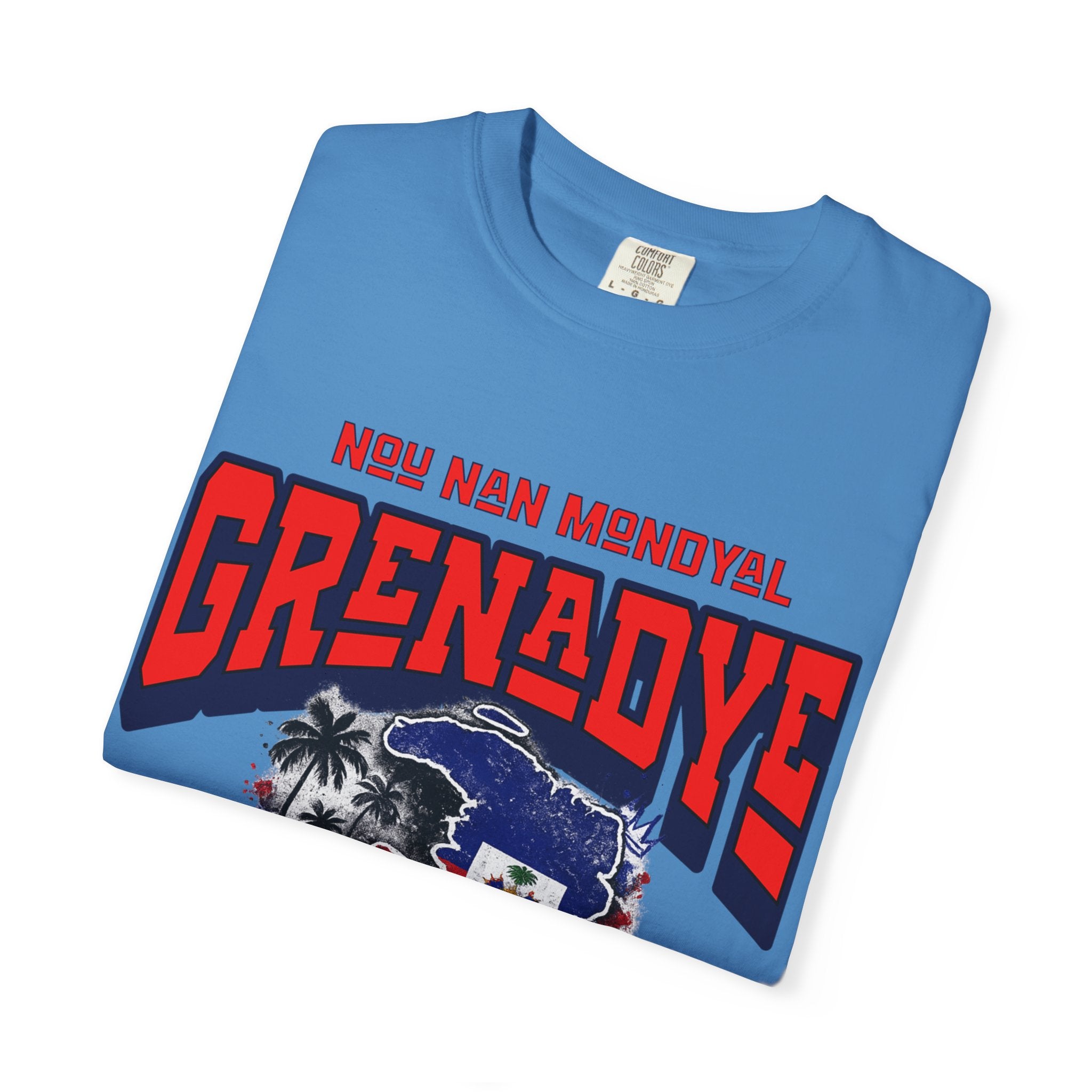 Nou Nan Mondyal T-shirt Grenadye Alaso - Koleksyon 2026