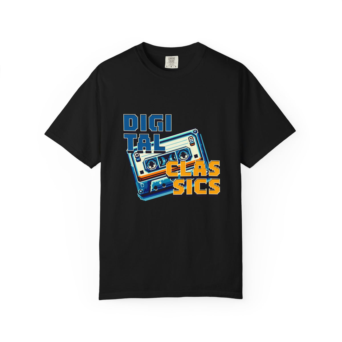 Digital Classics Retro Design Unisex Garment-Dyed T-Shirt