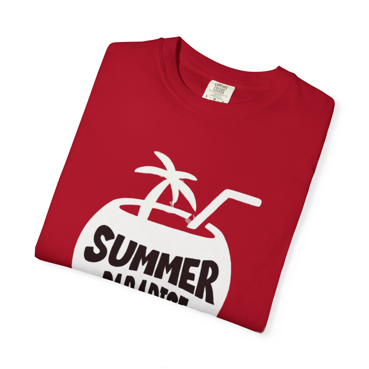 Summer Vibes Paradise 2025 Unisex Garment-Dyed T-Shirt