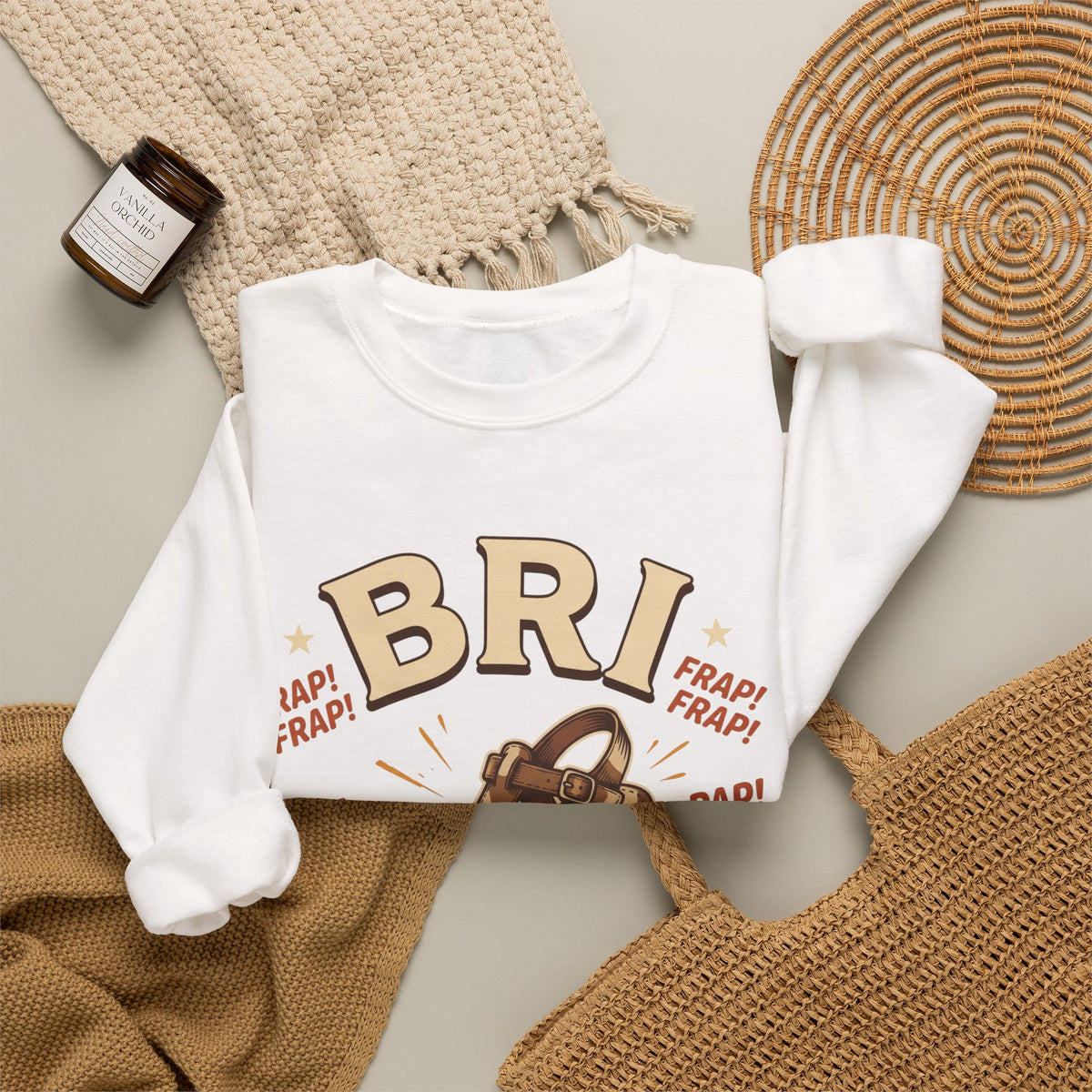 Bri Sapat – Funny Haitian Creole Graphic Sweatshirt | SONHCO