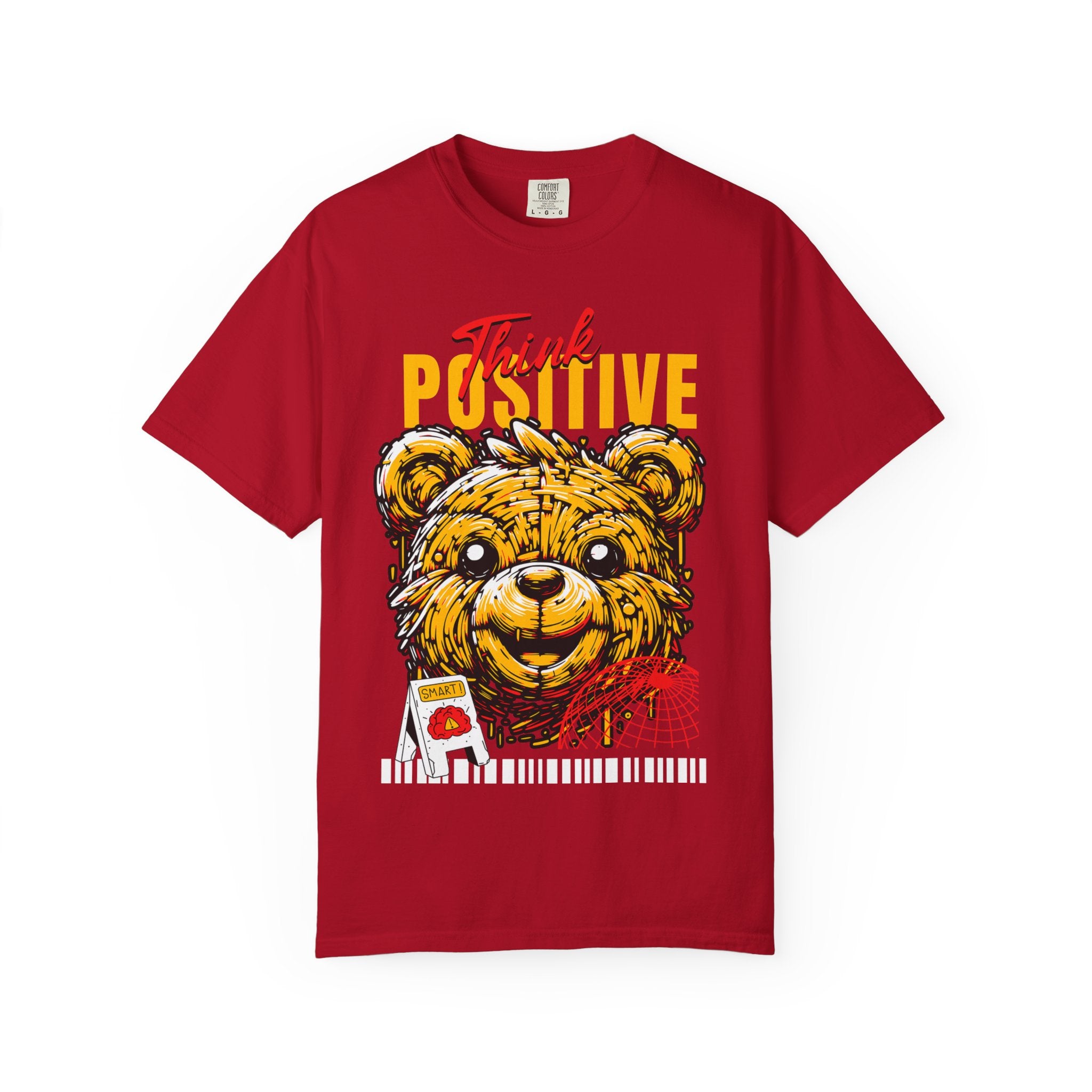 Think Positive 2026 unisex Garment-Dyed T-Shirt