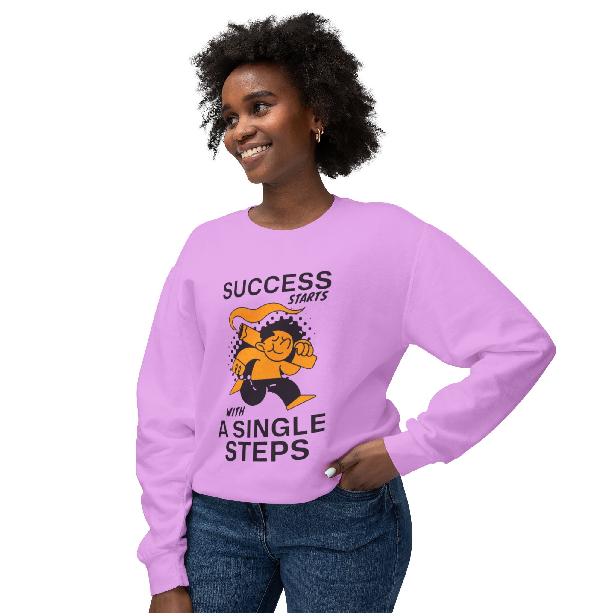 Success Starts With a Single Steps - Crewneck Sweatshirt