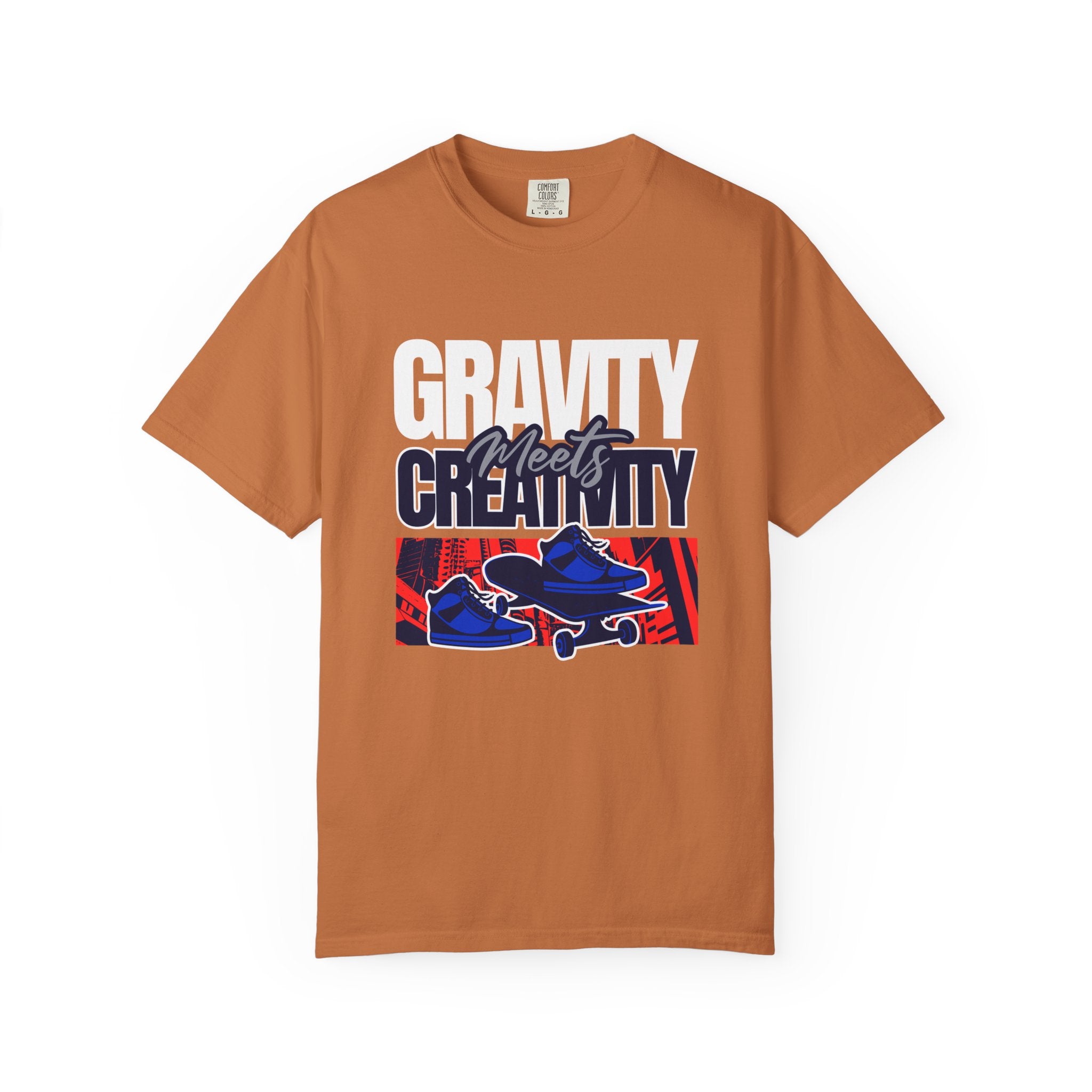 Gravity Meets Creativity 2026 unisex Garment-Dyed T-Shirt