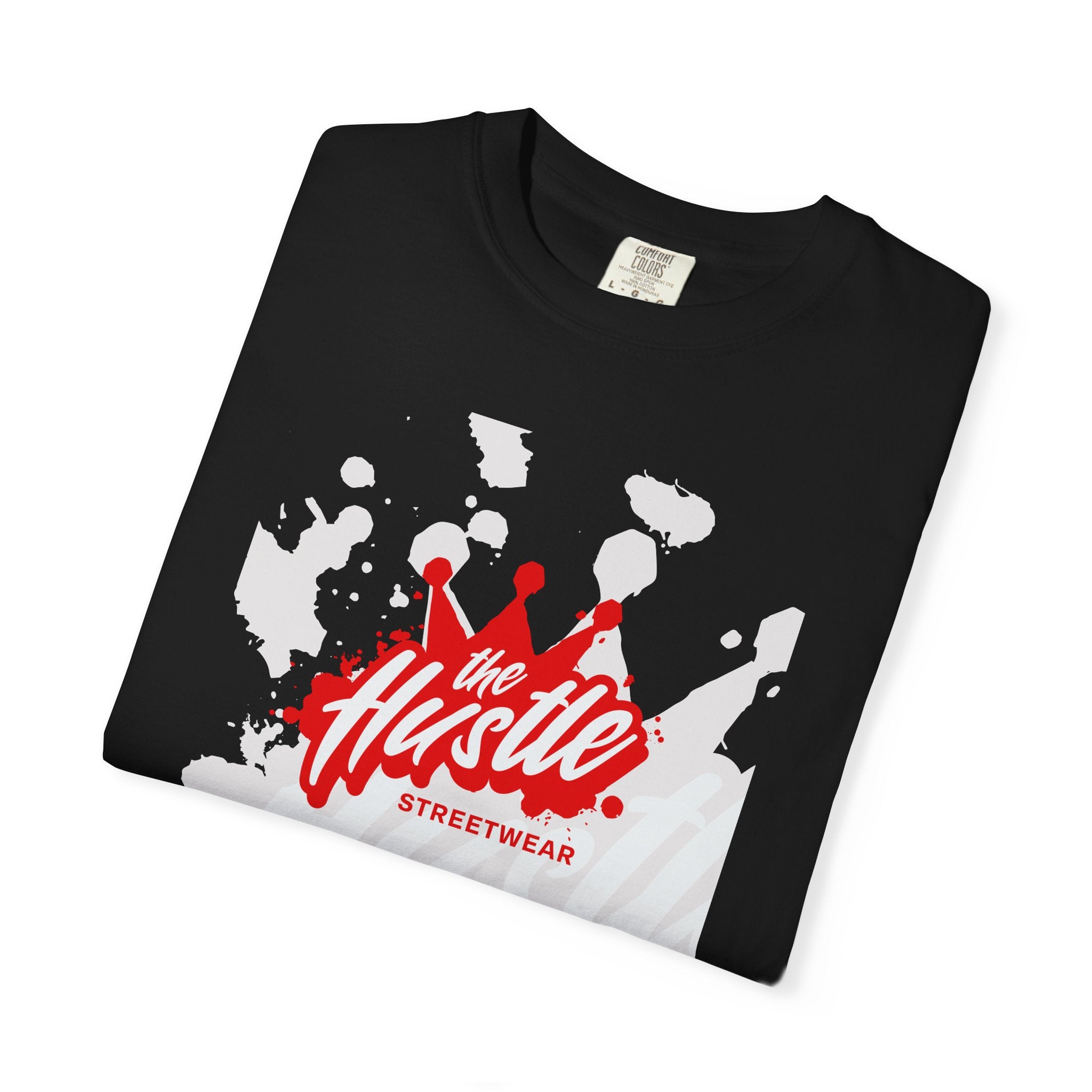 Red Hustle Streewear unisex Garment-Dyed T-Shirt