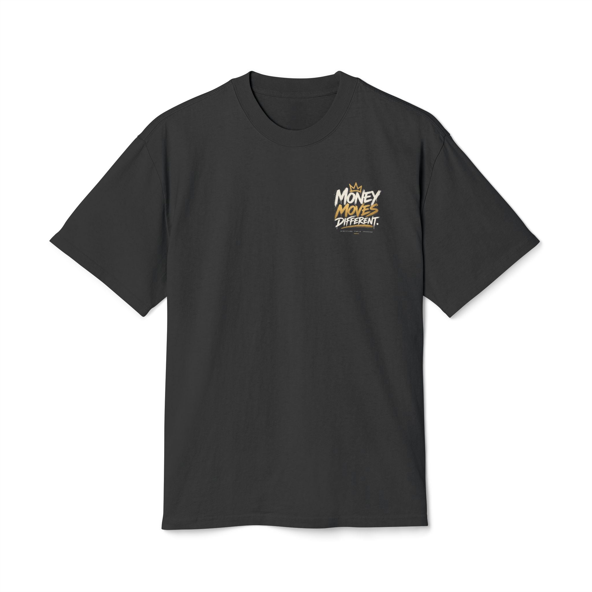 Money Moves Different. Heavy Faded Tee