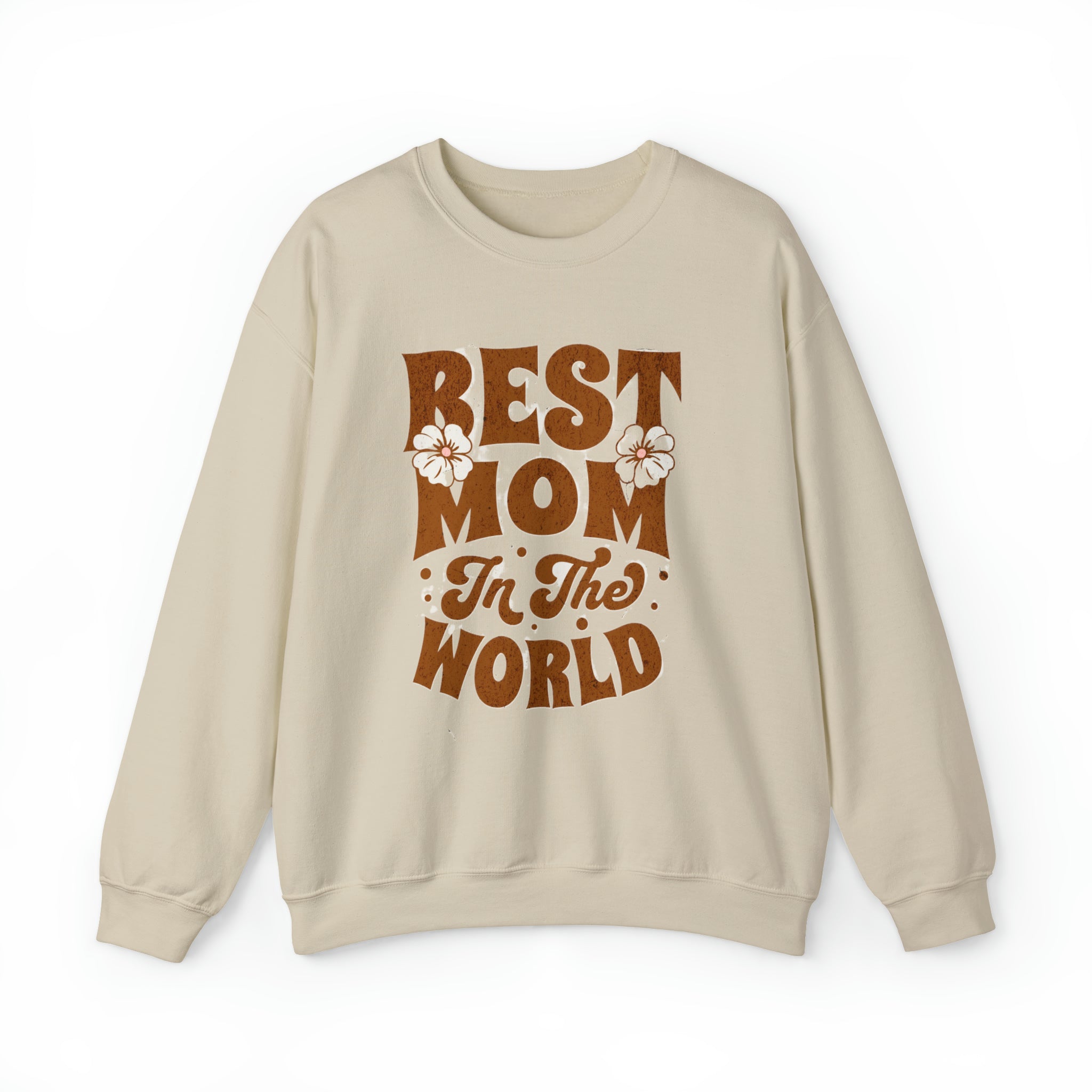 Best Mom in the World - Unisex Heavy Blend™ Crewneck Sweatshirt
