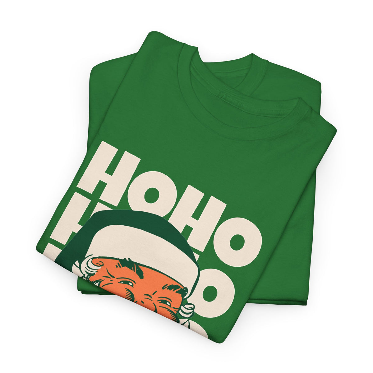 Retro Santa Ho Ho Ho Shirt, Merry Christmas Graphic Tee, Vintage Holiday T-Shirt, Funny Santa Christmas Gift