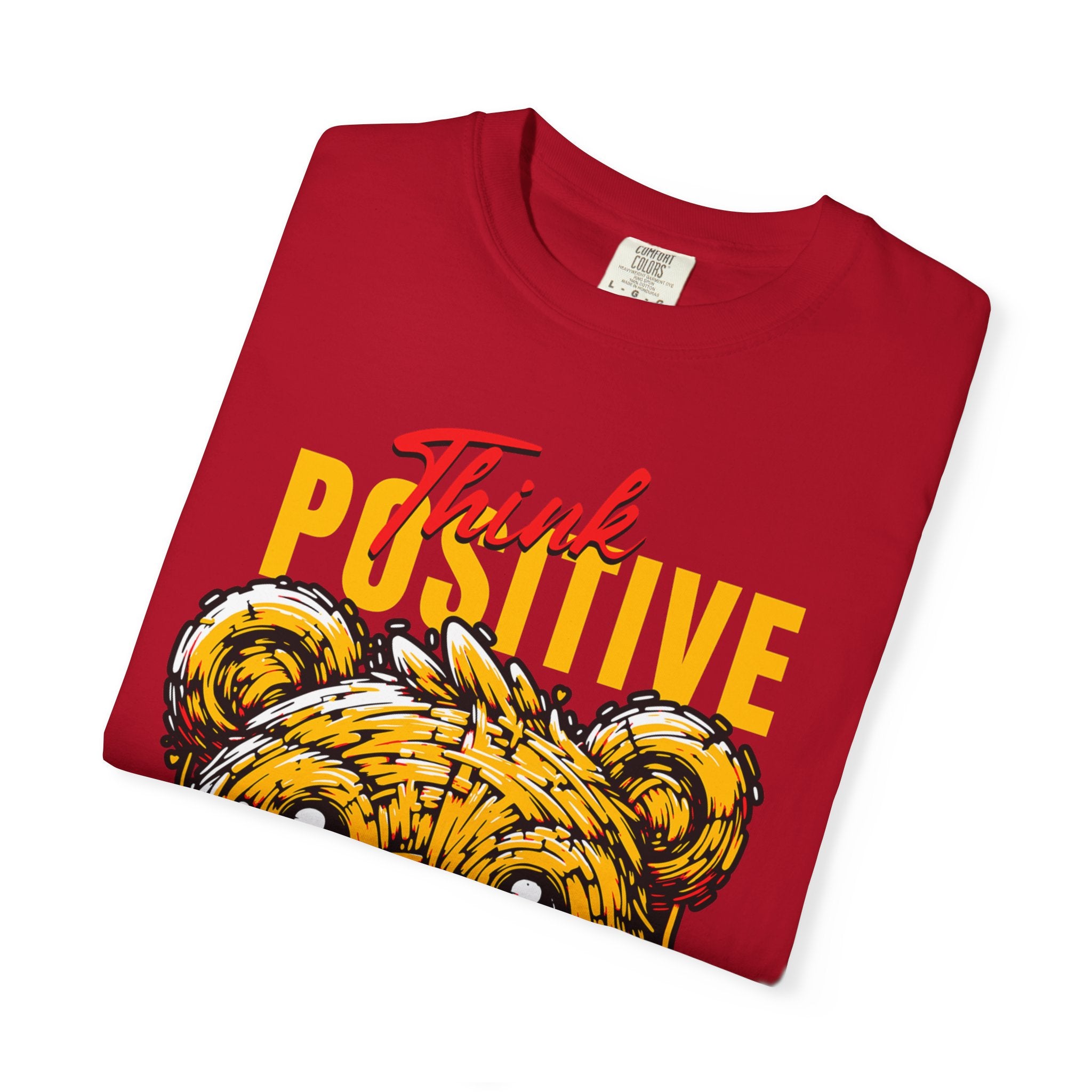 Think Positive 2026 unisex Garment-Dyed T-Shirt