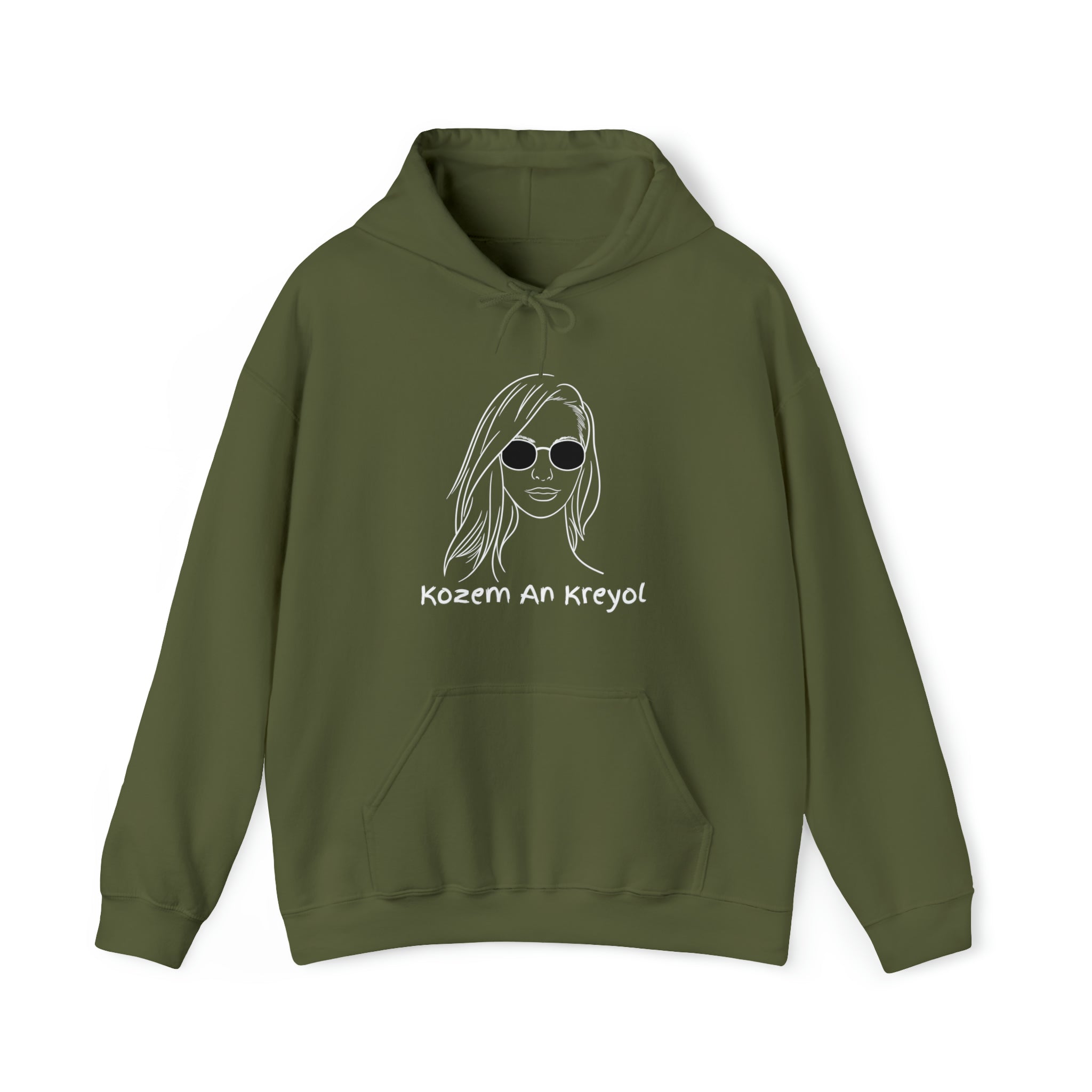 Kozem An Kreyol - Unisex Heavy Blend™ Hooded Sweatshirt