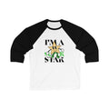 I am s Super Star Unisex 3\4 Sleeve Baseball Tee
