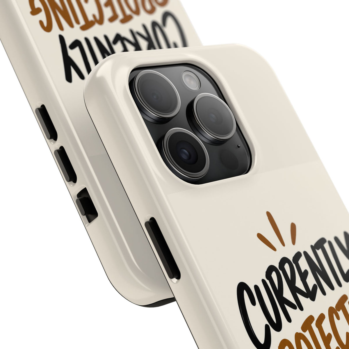 Currently Protecting My Energy — Mindset Tough Phone Case