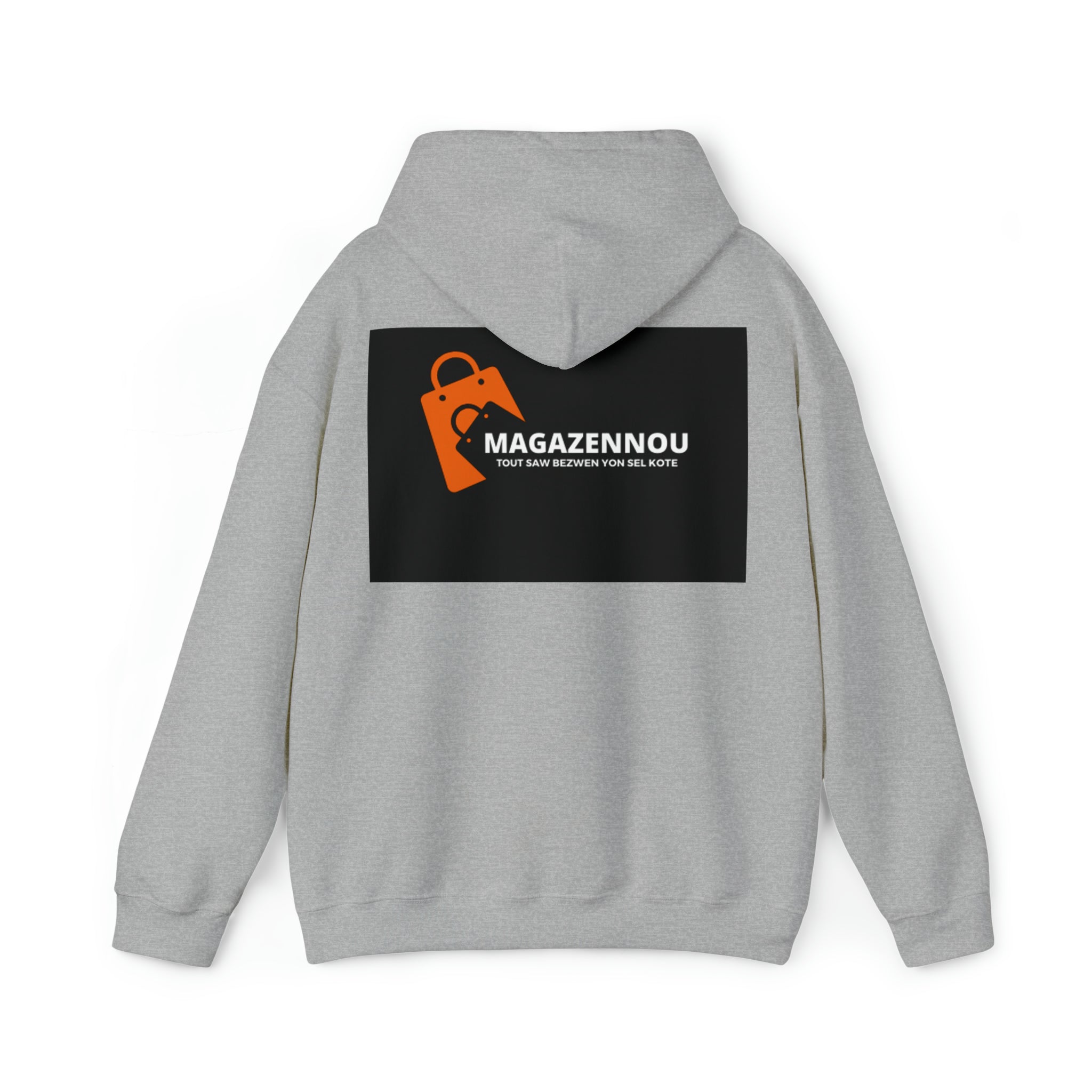 Magazennou.  Hooded Sweatshirt