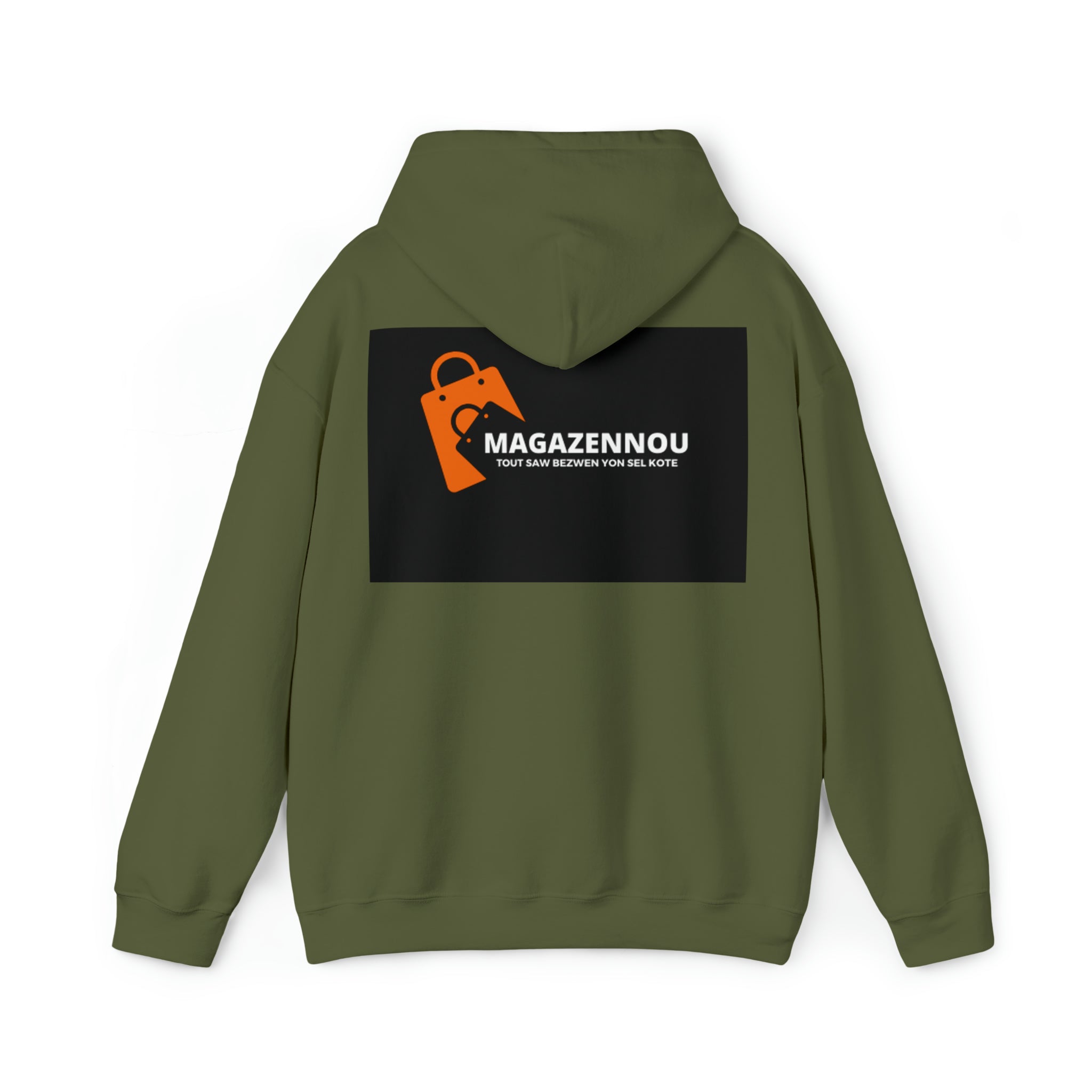 Magazennou.  Hooded Sweatshirt