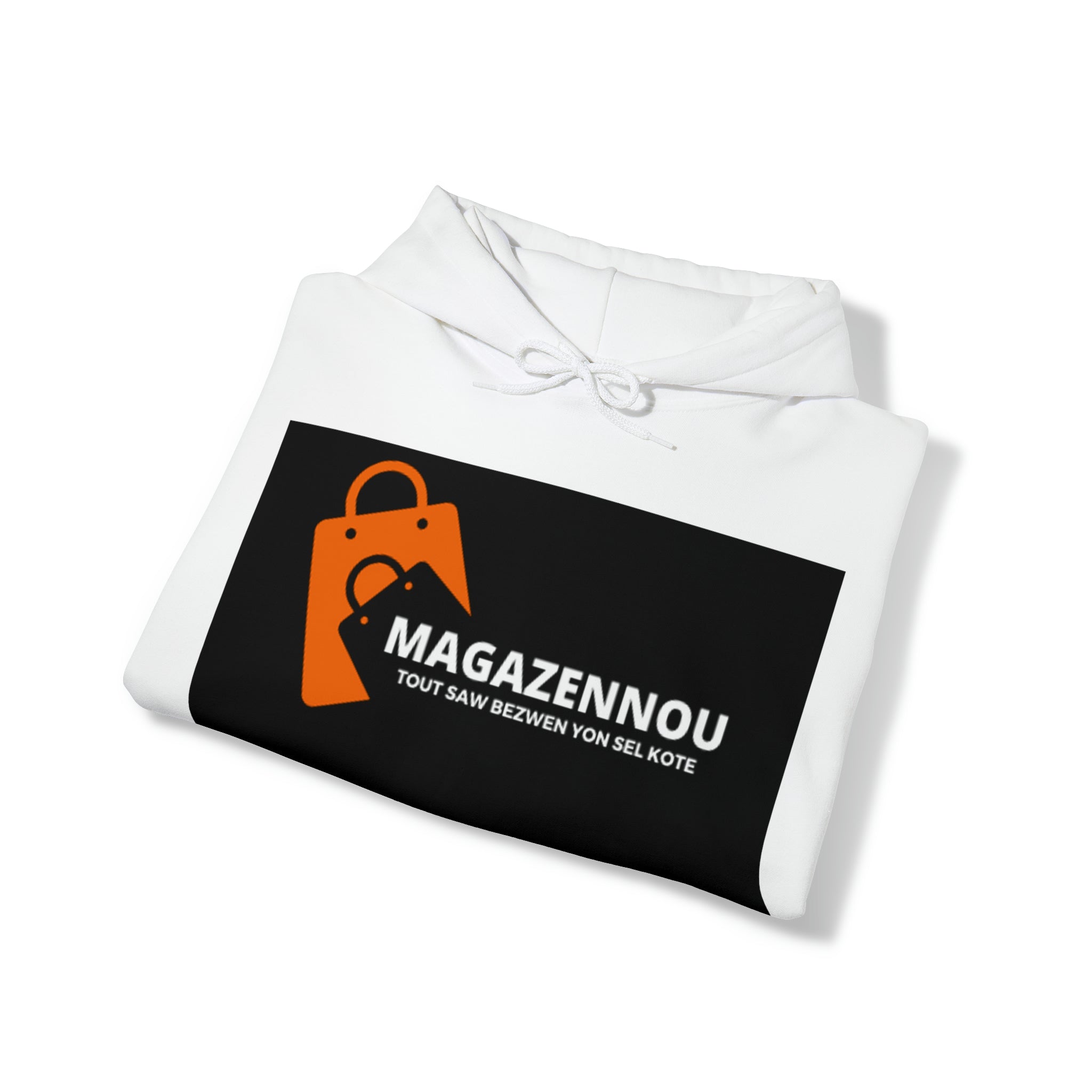 Magazennou.  Hooded Sweatshirt