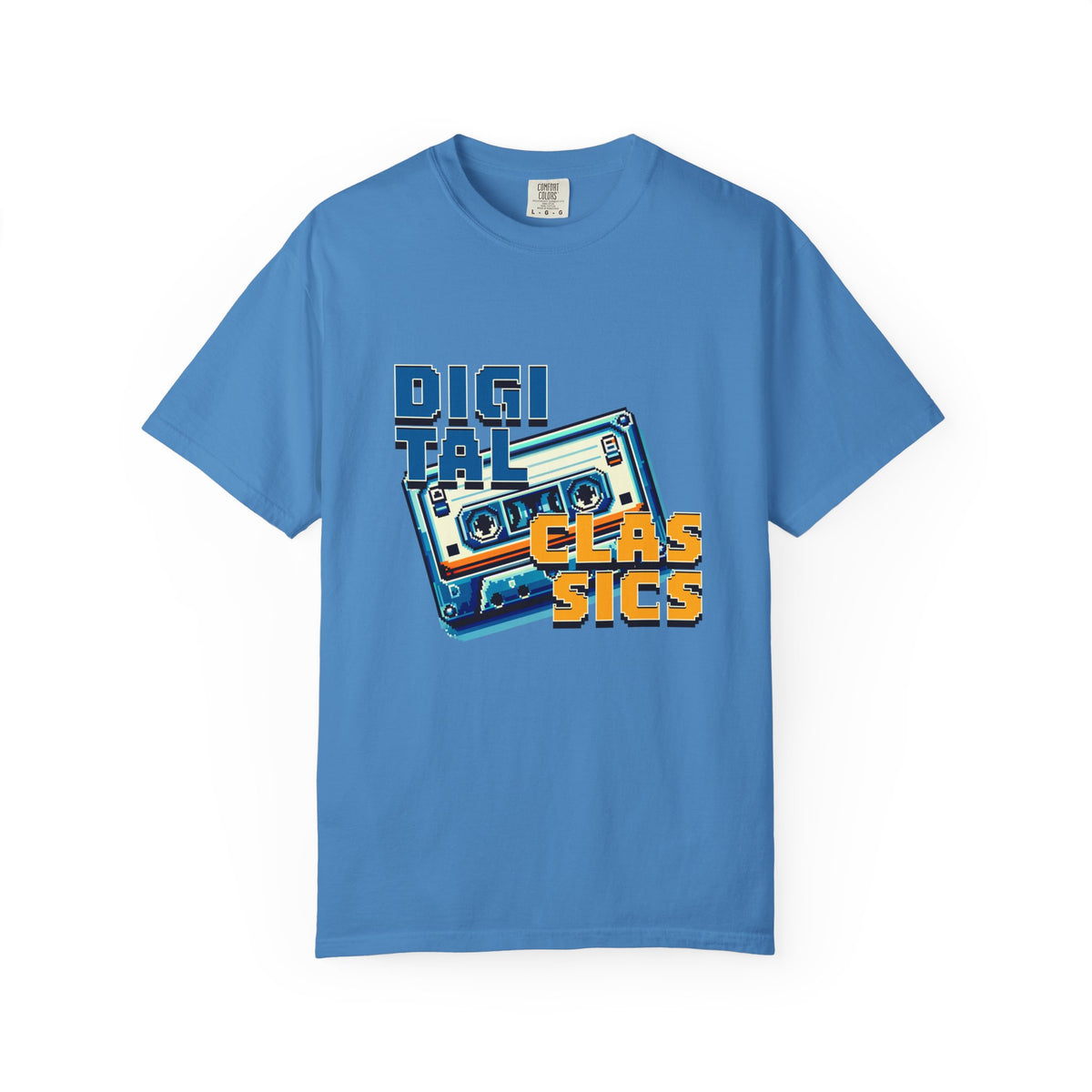 Digital Classics Retro Design Unisex Garment-Dyed T-Shirt