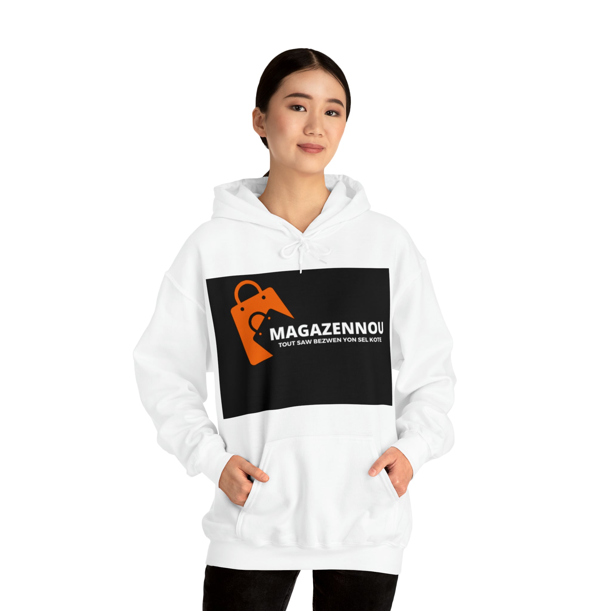 Magazennou.  Hooded Sweatshirt