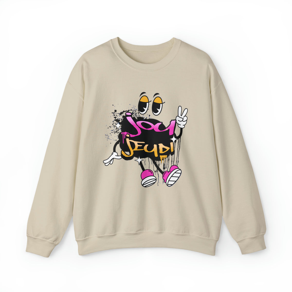 Jou Jeudi  - Unisex Heavy Blend™ Crewneck Sweatshirt