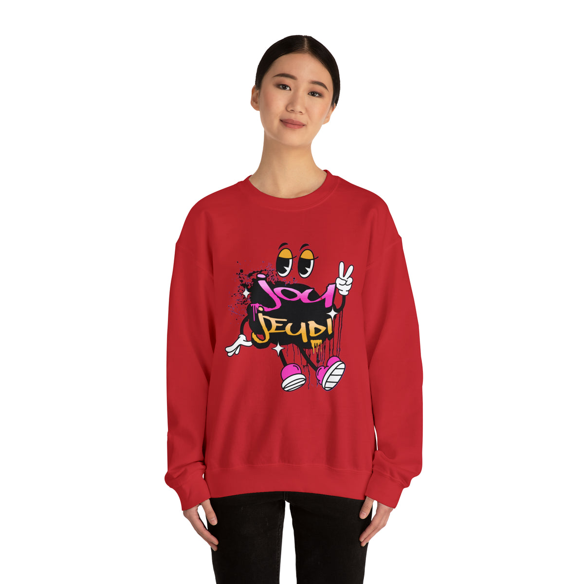 Jou Jeudi  - Unisex Heavy Blend™ Crewneck Sweatshirt