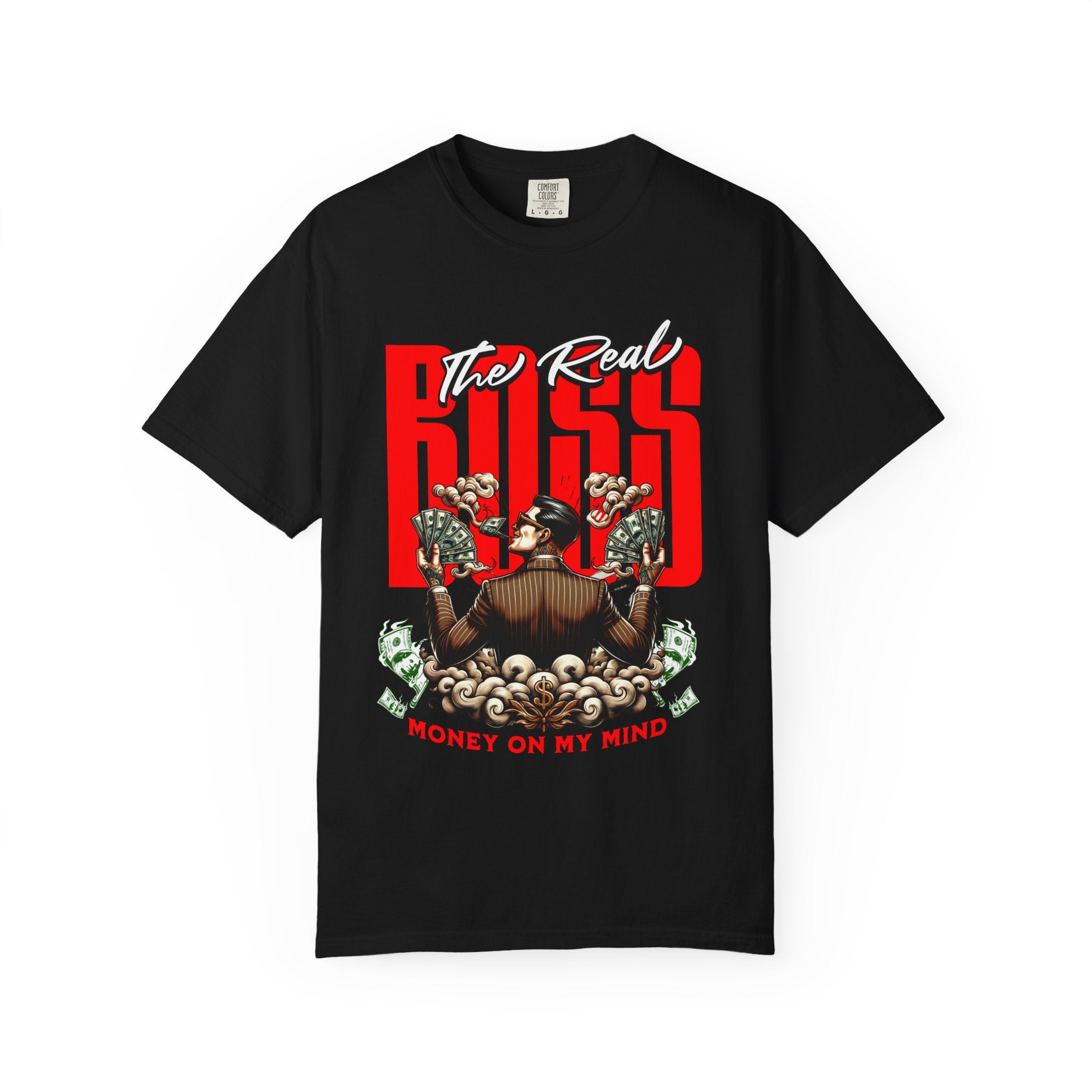 The Real Boss 2026 unisex Garment-Dyed T-Shirt