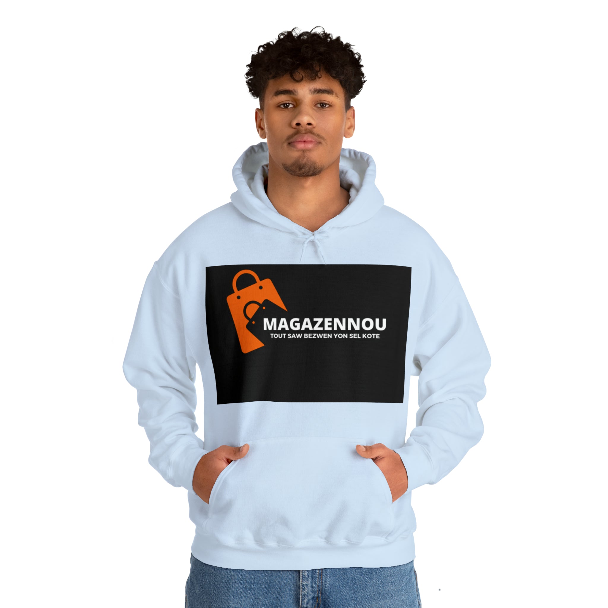 Magazennou.  Hooded Sweatshirt