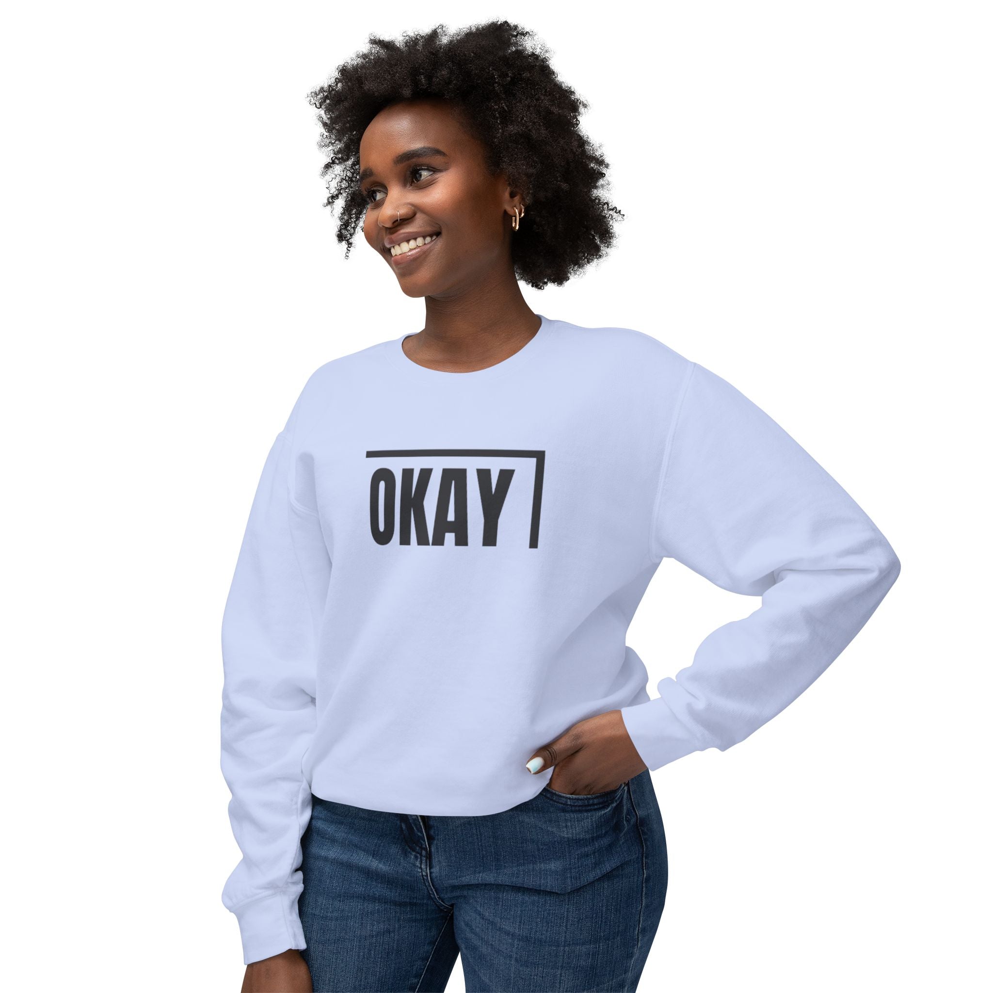 Okay - Crewneck Sweatshirt