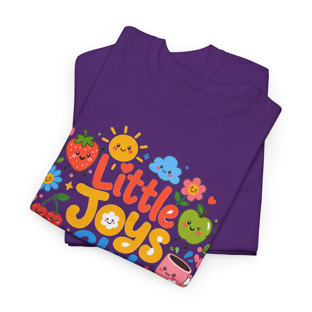 Little Joys Club Shirt, Cute Graphic Tee, Whimsical Floral T-Shirt, Cherry Lemon Shirt, Girly Gift