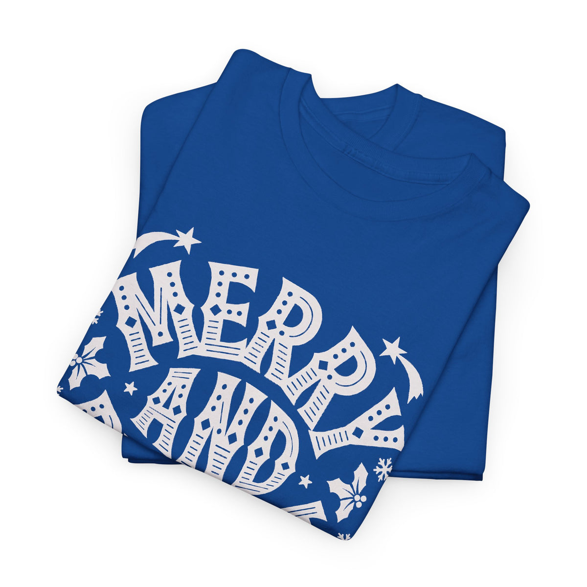 Merry and Bright Christmas Shirt, Retro Christmas Graphic Tee, Vintage Holiday T-Shirt, Minimalist Xmas Gift