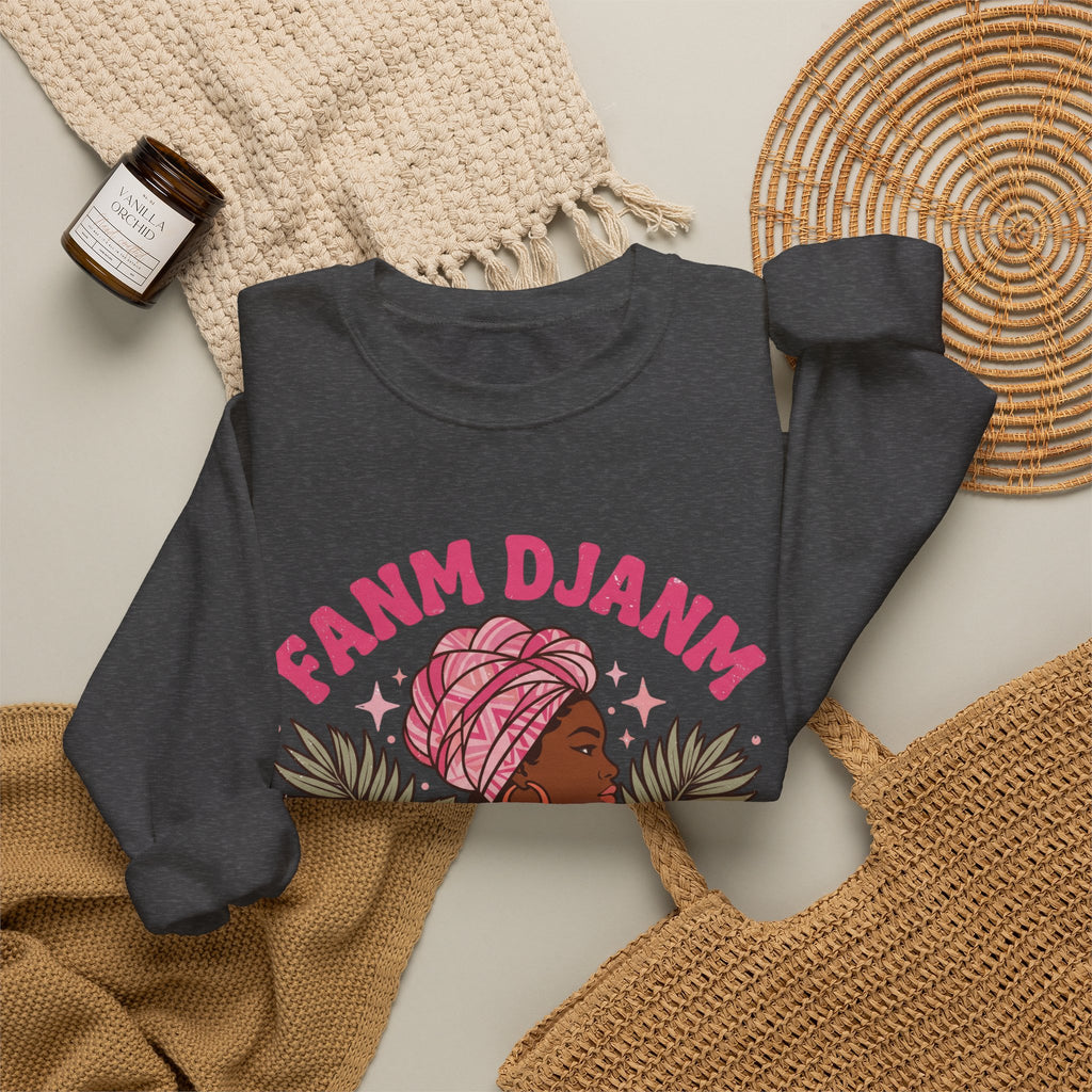 Fanm Djanm – Haitian Women Empowerment Graphic Sweatshirt | SONHCO