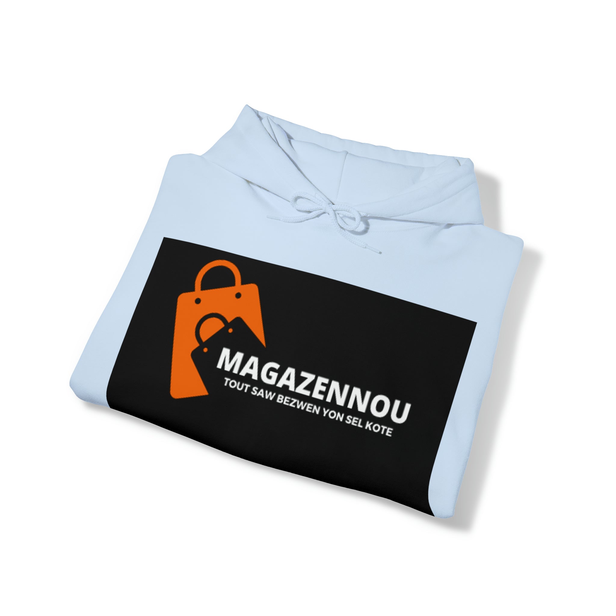 Magazennou.  Hooded Sweatshirt