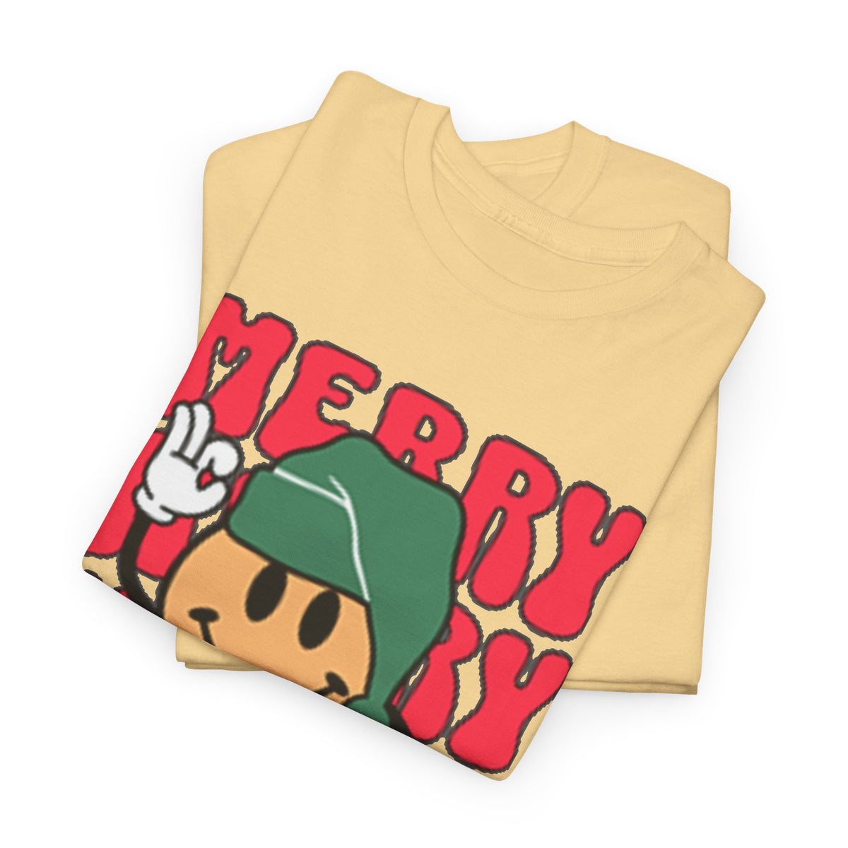 Groovy Christmas Shirt, Retro Smiley Face Christmas Tee, Cute Merry Xmas Graphic T-Shirt, Trendy Holiday Gift