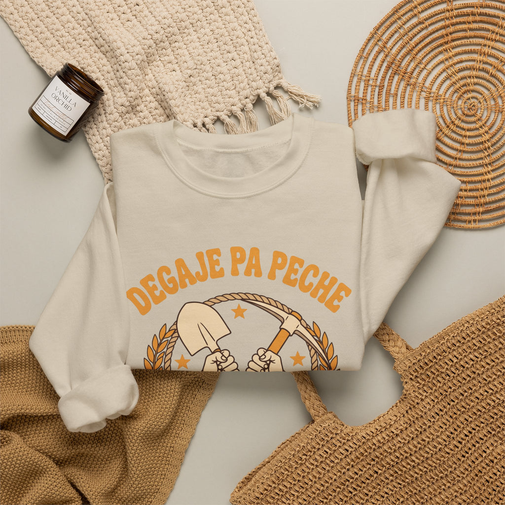 Degaje Pa Peche – Haitian Creole Motivational Graphic T-Shirt | SONHCO
