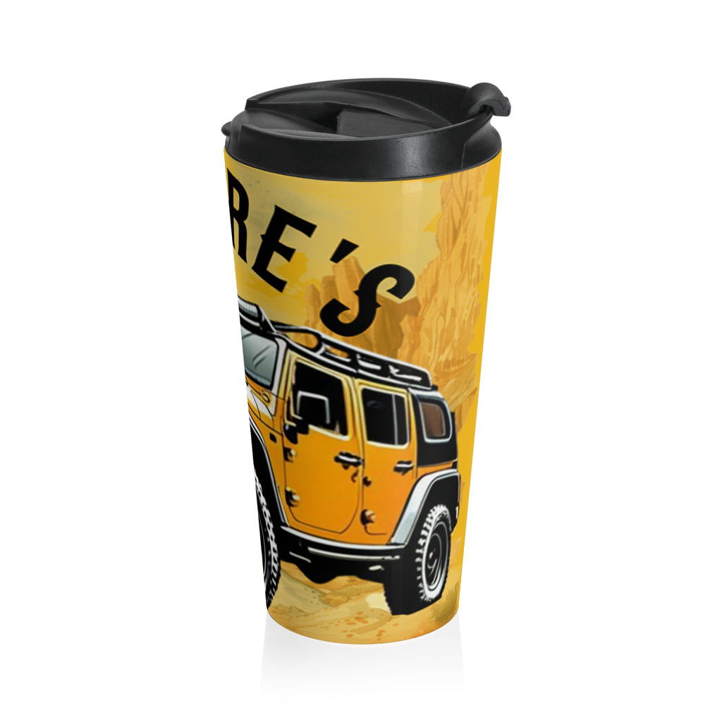 Car Race and Nature Lover's - Travel Mug