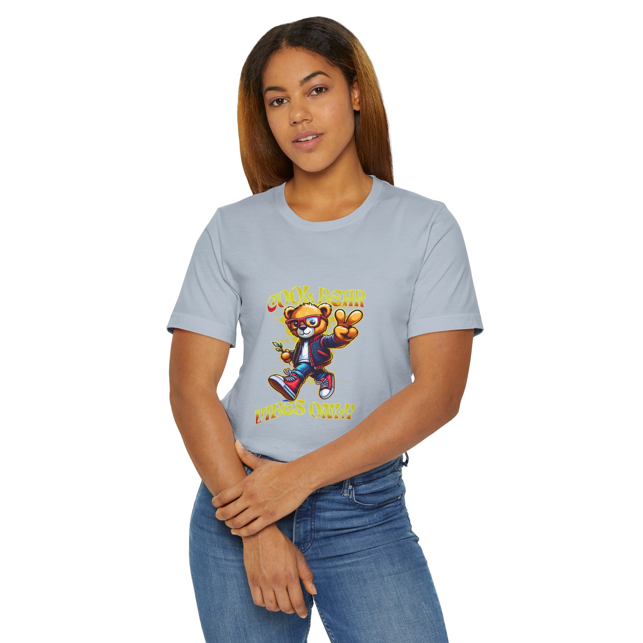 Cool Bear , Vibes Only - T-Shirt