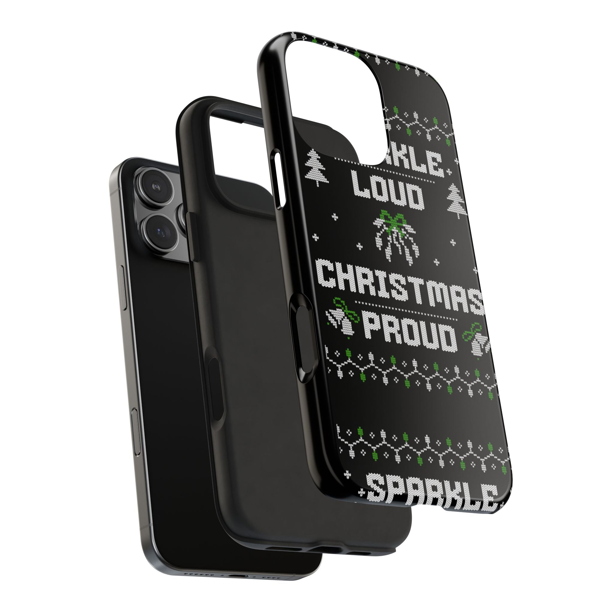 Christmas Proud Tough Phone Cases with Cool Illustrations
