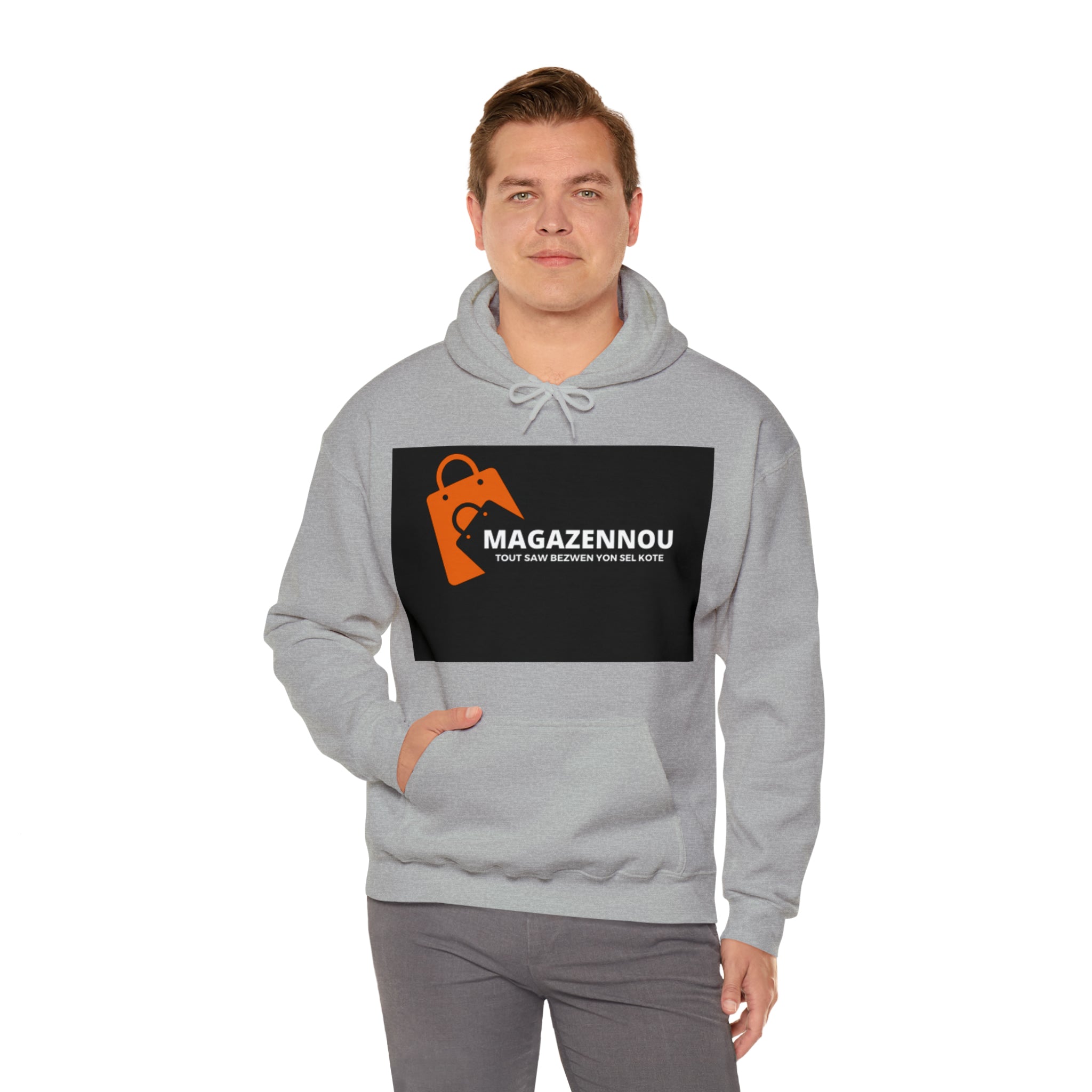 Magazennou.  Hooded Sweatshirt