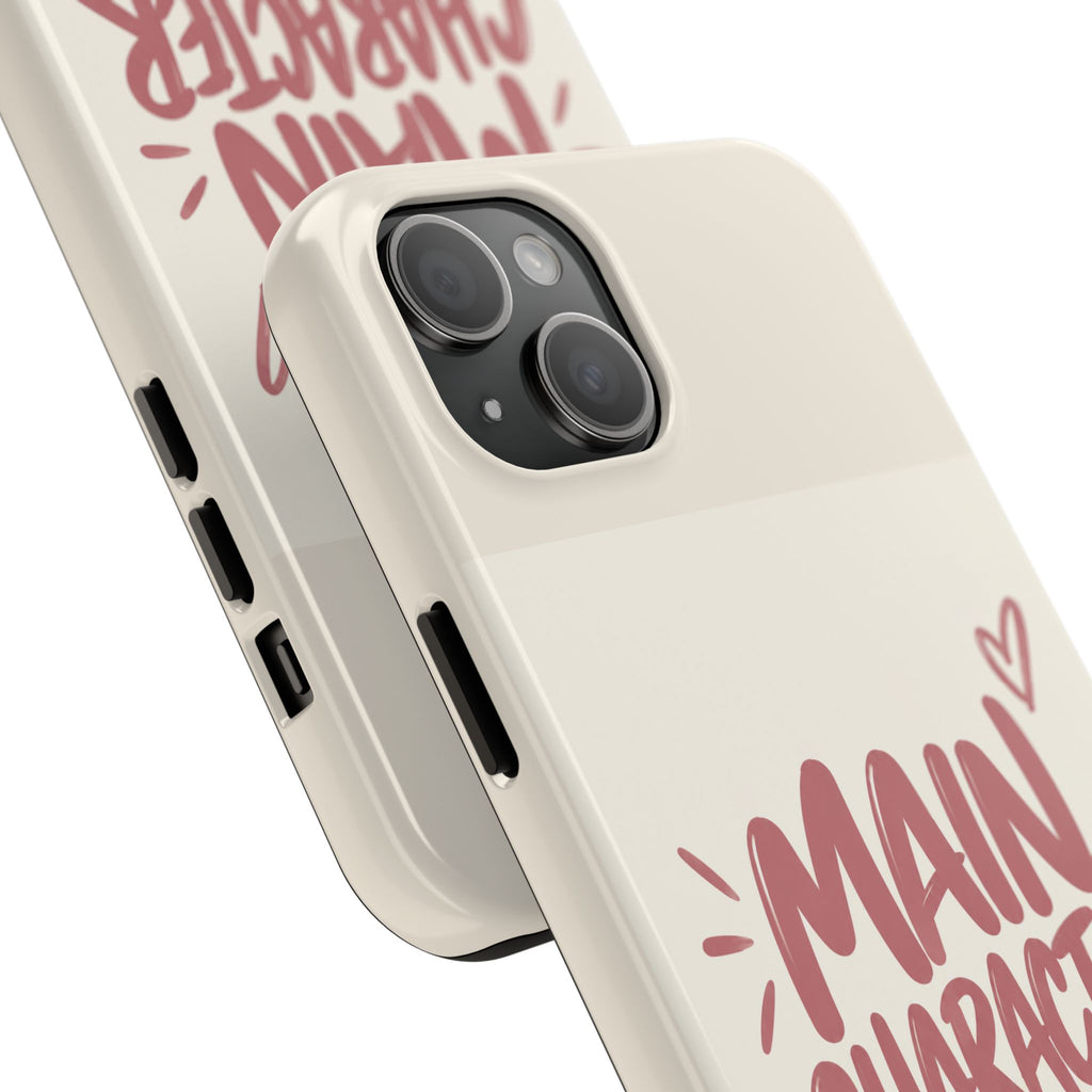 Main Character Off Duty — Gen Z Lifestyle Tough Phone Case
