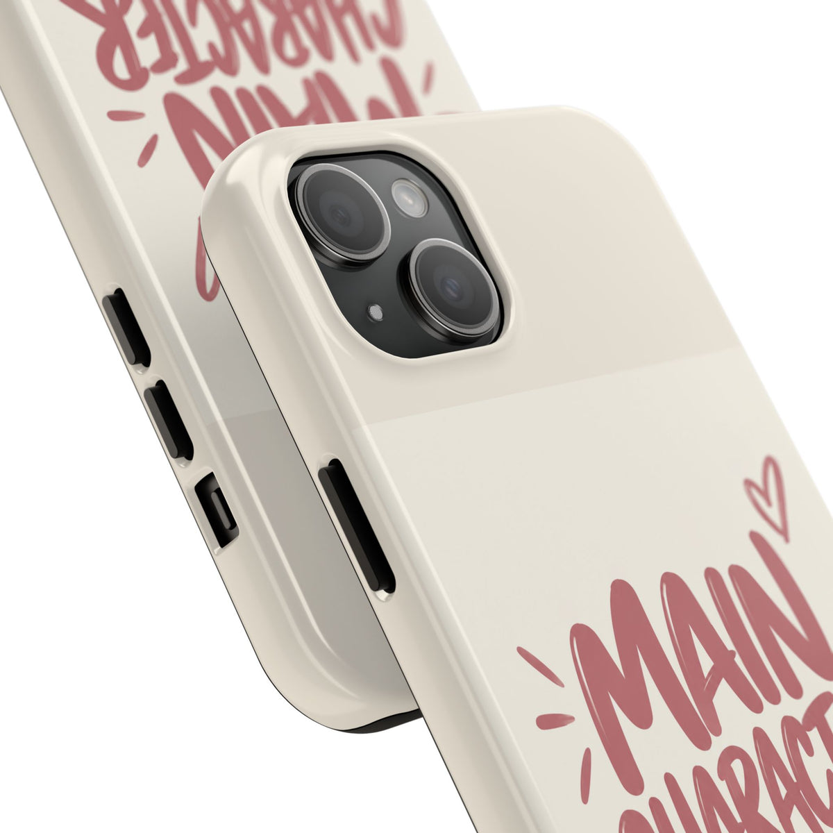 Main Character Off Duty — Gen Z Lifestyle Tough Phone Case