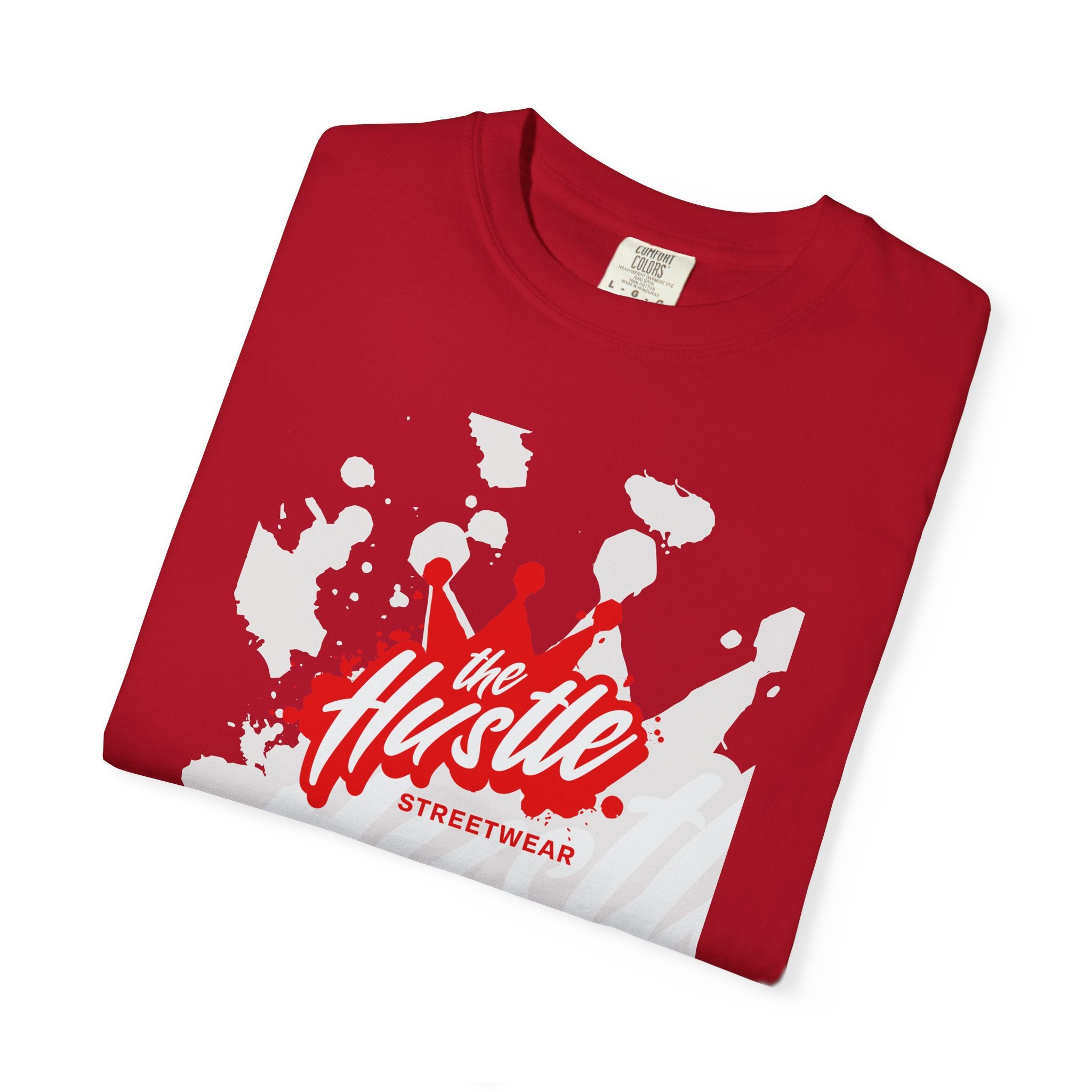 Red Hustle Streewear unisex Garment-Dyed T-Shirt