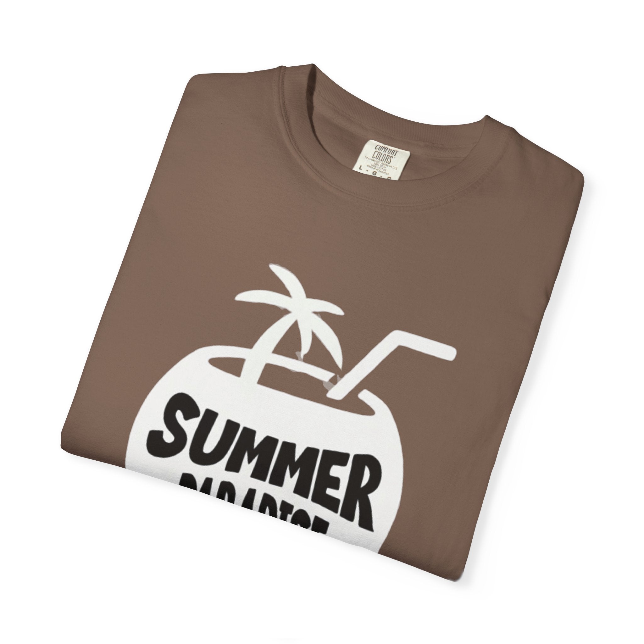 Summer Vibes Paradise 2025 Unisex Garment-Dyed T-Shirt