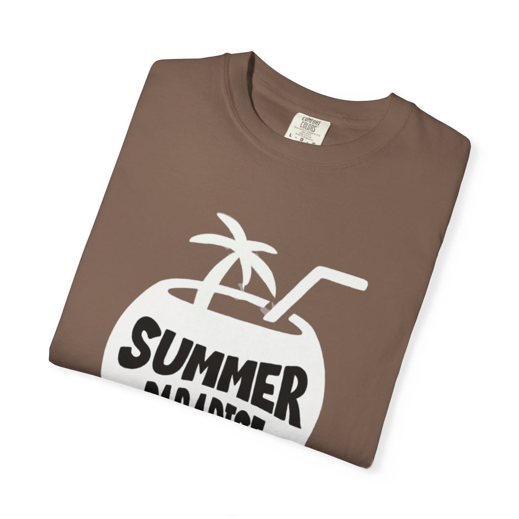 Summer Vibes Paradise 2025 Unisex Garment-Dyed T-Shirt