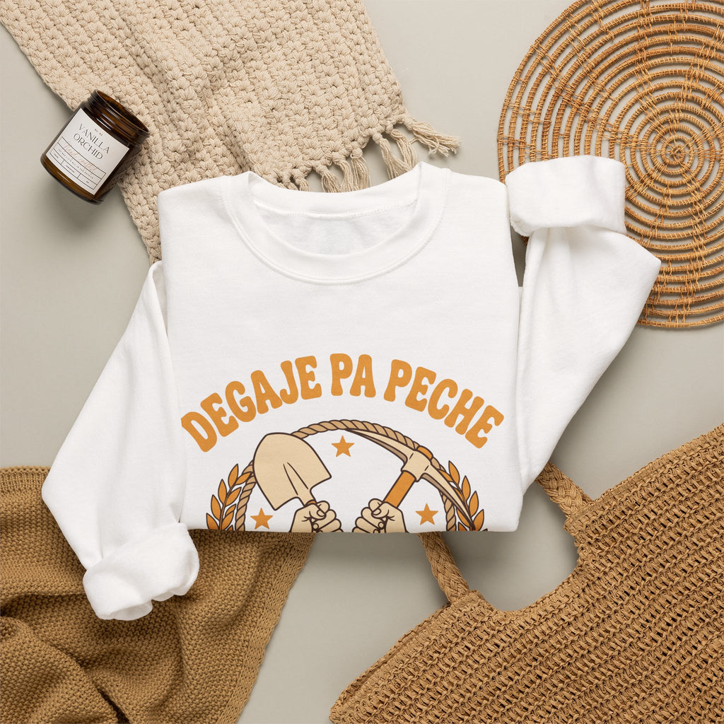 Degaje Pa Peche – Haitian Creole Motivational Graphic T-Shirt | SONHCO