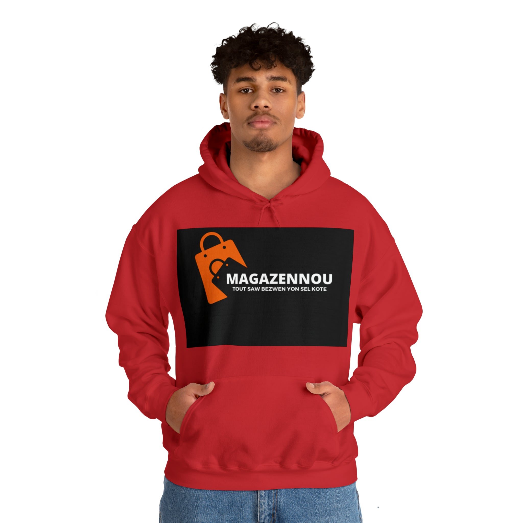 Magazennou.  Hooded Sweatshirt