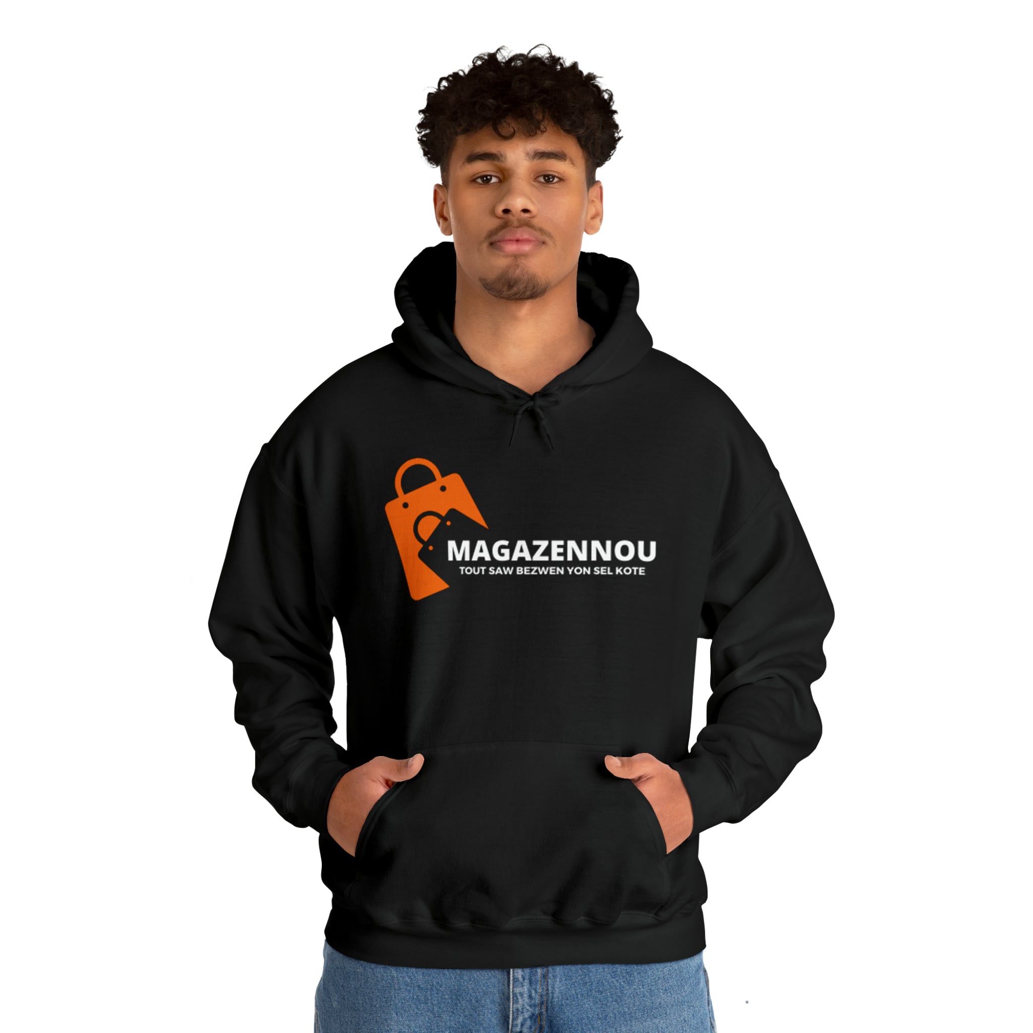 Magazennou.  Hooded Sweatshirt