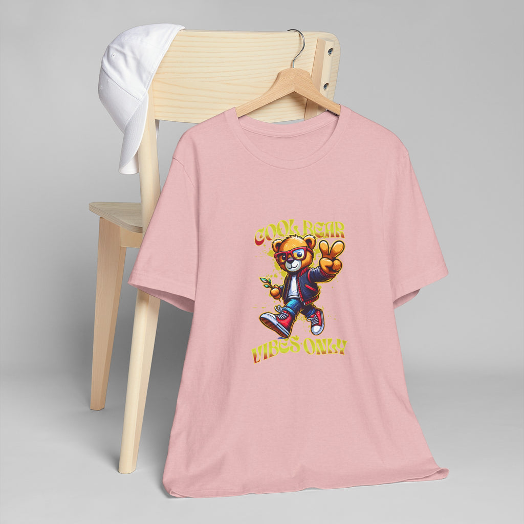 Cool Bear , Vibes Only - T-Shirt