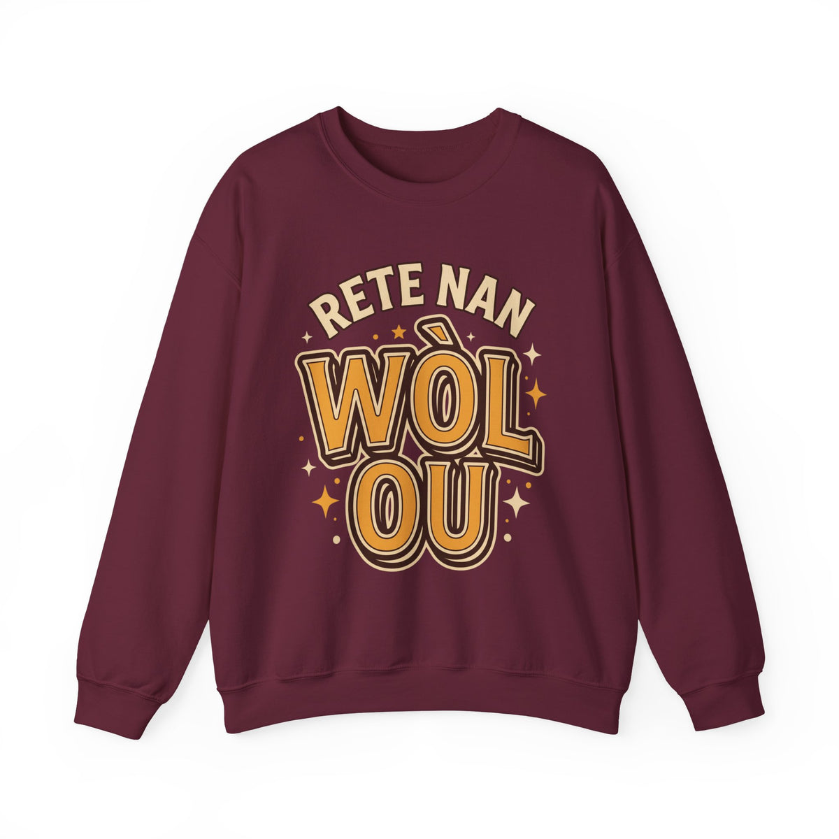 Rete Nan Wòl Ou – Haitian Creole Streetwear Graphic T-Shirt | SONHCO
