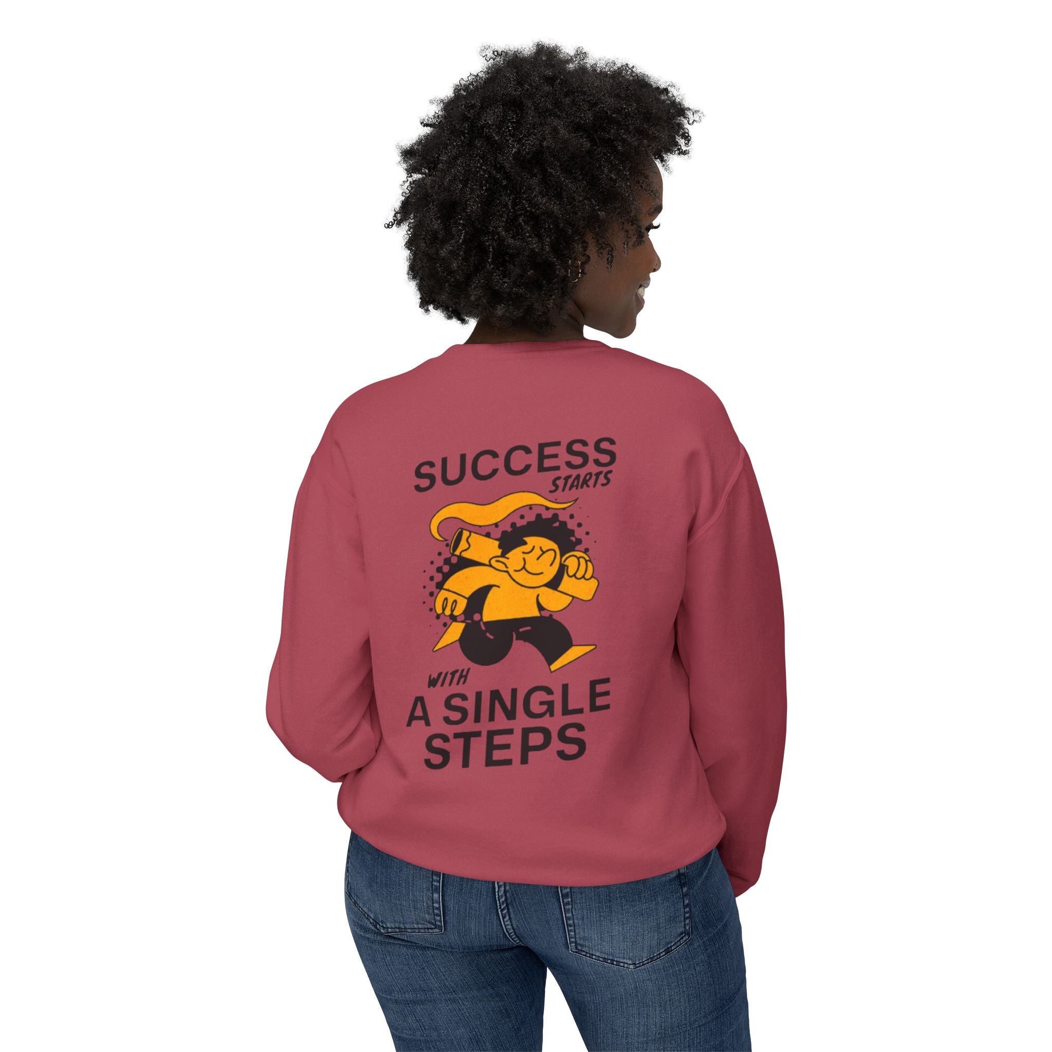 Success Starts With a Single Steps - Crewneck Sweatshirt