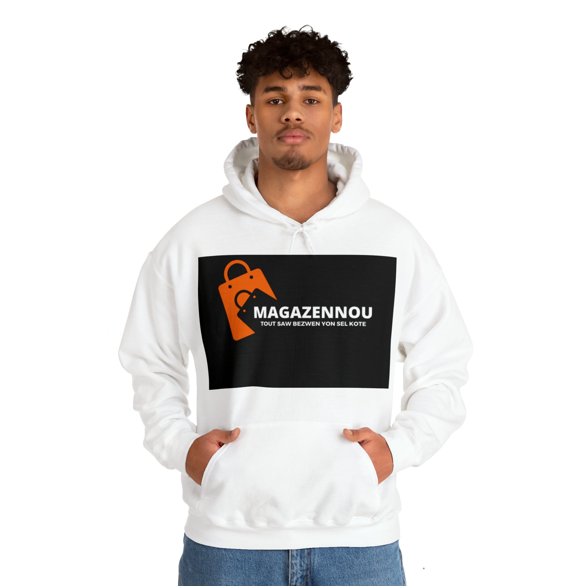 Magazennou.  Hooded Sweatshirt